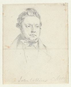 Sketch of Chartist Prisoner, John Collins, Taken in Court by William Wolfe Alais